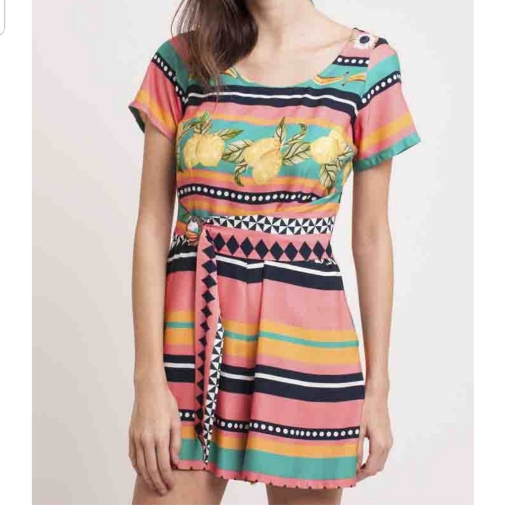 Printed Romper